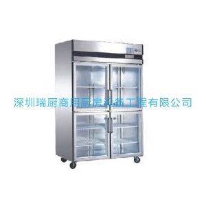 四玻璃门高身雪柜